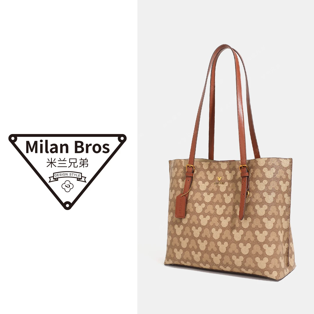 【米兰兄弟】Disney/迪士尼新款米奇时尚百搭经典托特包BMK-71981R