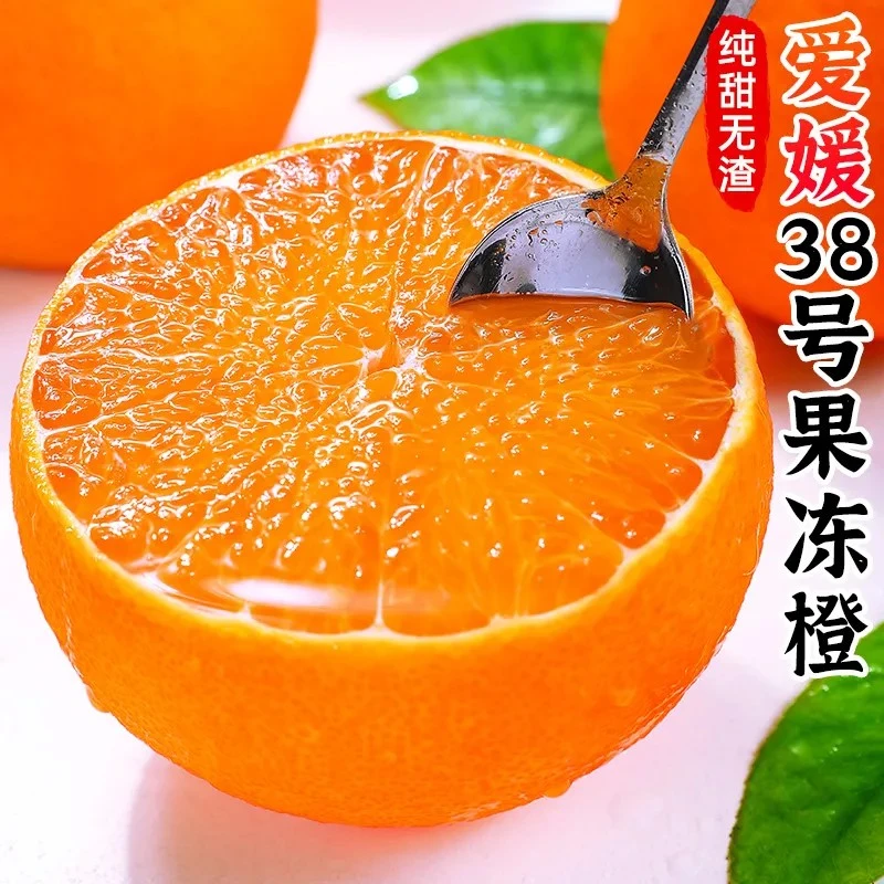 爱媛果冻橙新鲜水果柑桔蜜橘子爆汁甜美味