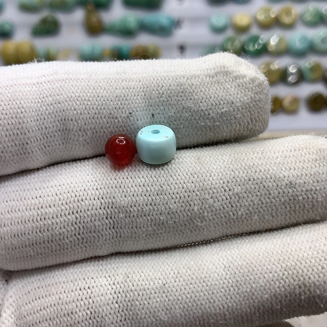 南红玛瑙珠宝半成品未镶嵌兰*