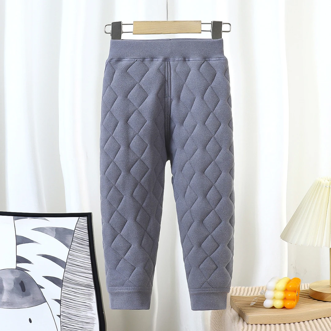 儿童校服神器棉裤冬季女童男童保暖中大童女童加厚打底裤内搭神器