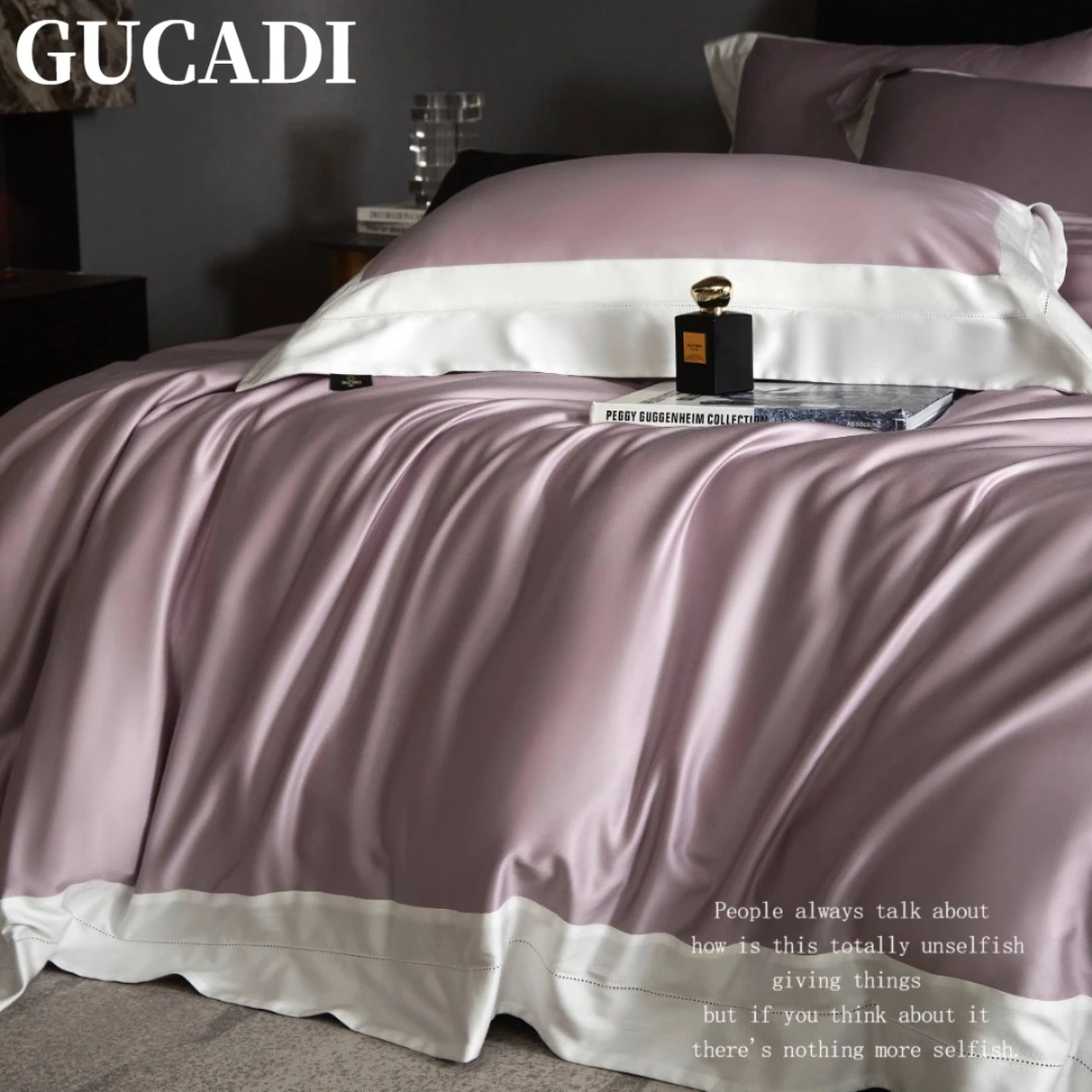 【吴小胖】GUCADI吴小胖专属系列 —巴黎春天—高端轻奢天丝棉四件套