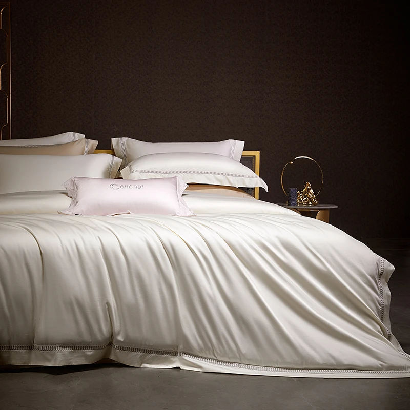 GUCADI古卡迪100支股线超细旦天丝棉【梵客雅】高端丝滑裸睡四件套