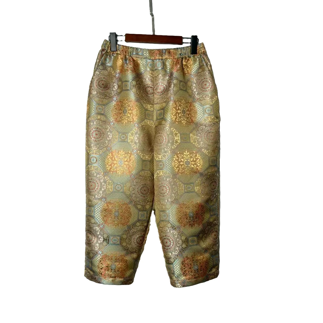 朱总服饰3569新款时尚花苞裤