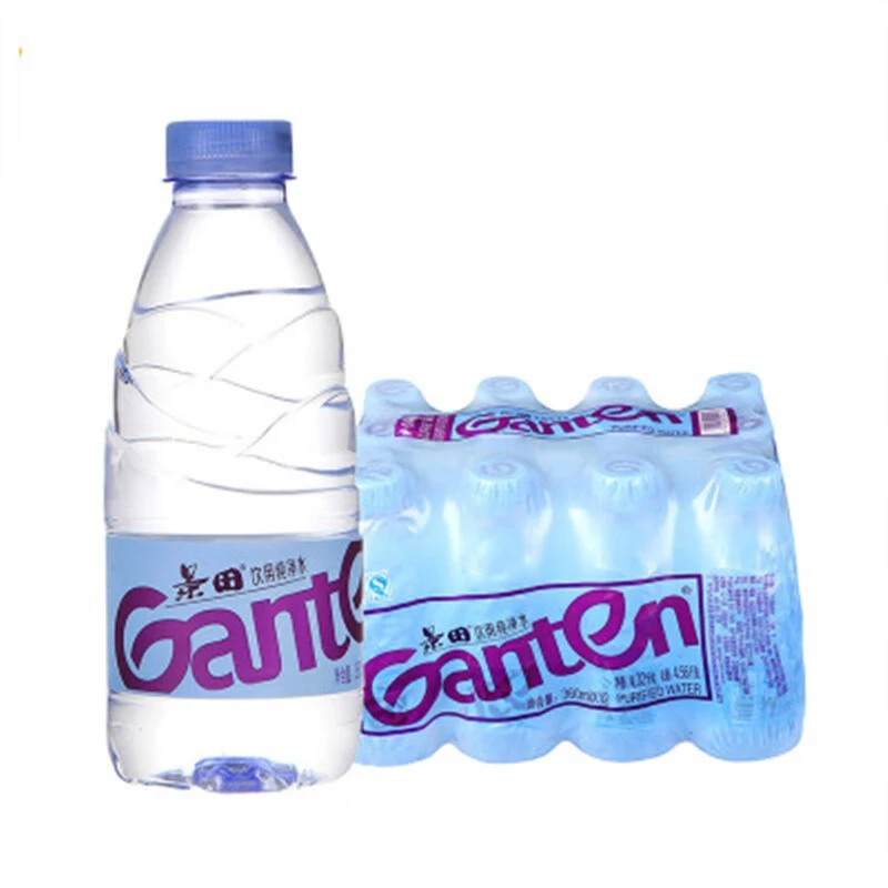景/田 纯净水小瓶装 360ml*12瓶 饮用纯净水企业办公室招待用水