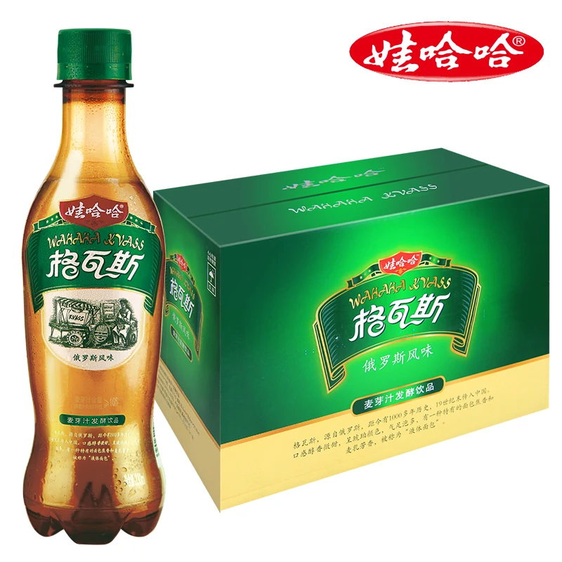娃哈哈格瓦斯发酵饮品330ml*15瓶风味饮料整箱饮料好喝夏季饮品