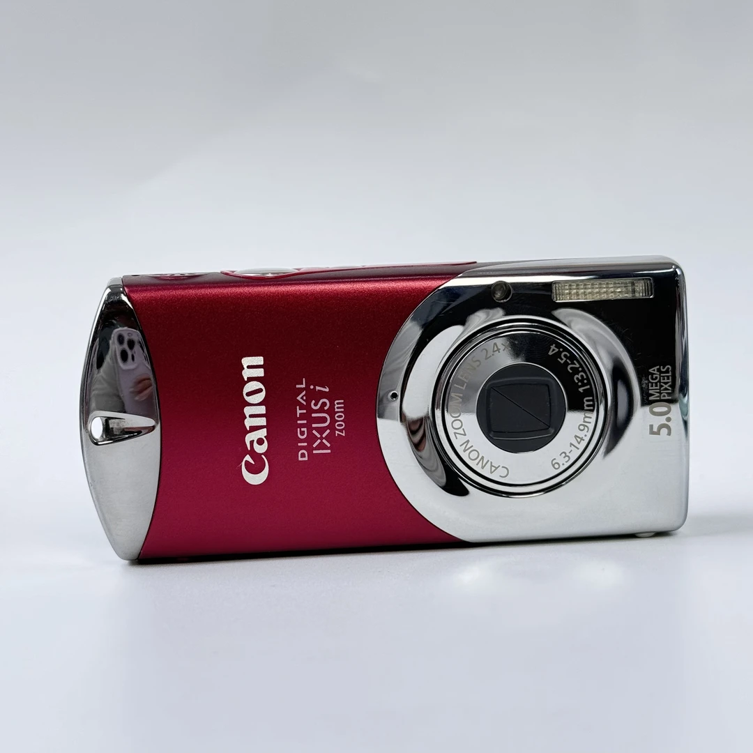 95新 Canon/佳能 ixusi口红机500w像素2.4x变焦ccd数码相机