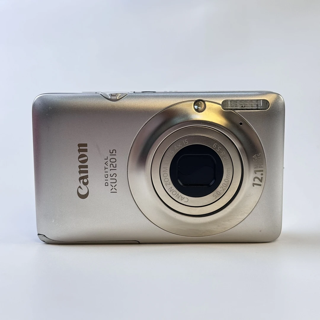 95新 Canon/佳能 ixus120银机皇平替1210w像素4x光变ccd数码相机