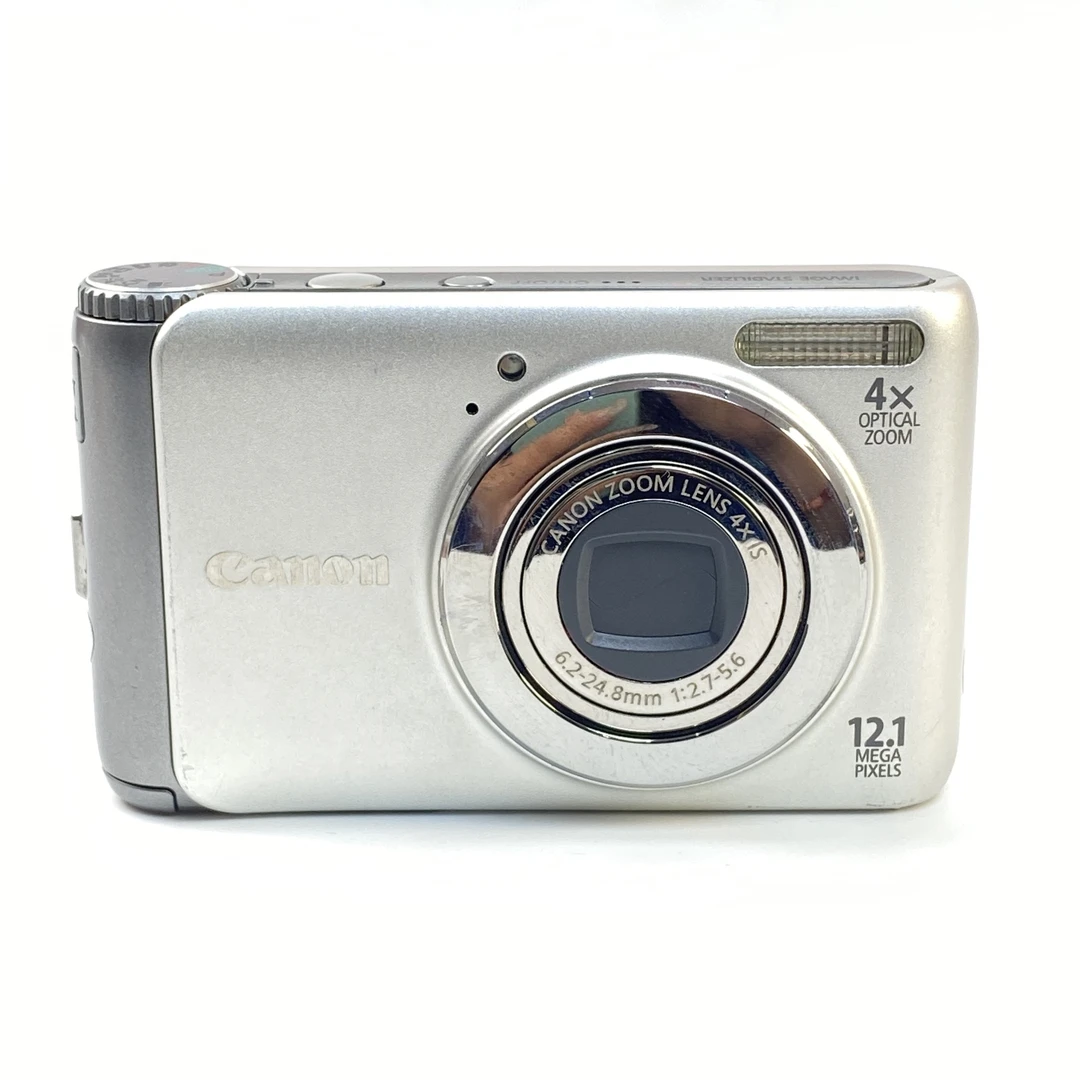 95新 Canon/佳能 a3100银色1210w像素4x光变ccd数码相机