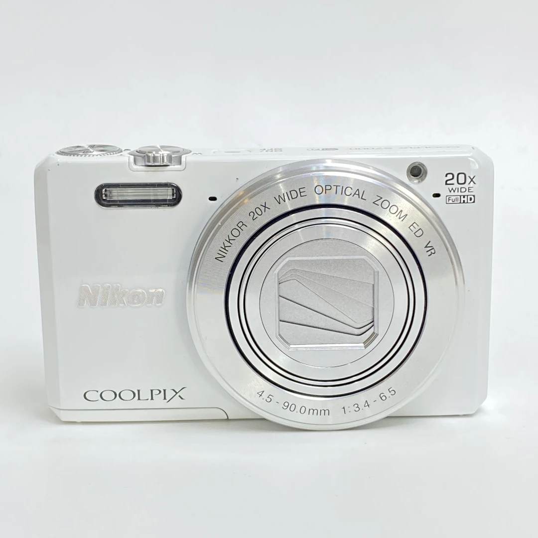 95新 Nikon/尼康 s7000奶白wifi1600w像素20x光变复古ccd数码相机