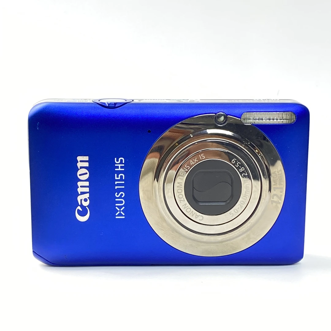 95新 Canon/佳能 ixus115蓝色实况1210w像素4x光变ccd数码相机