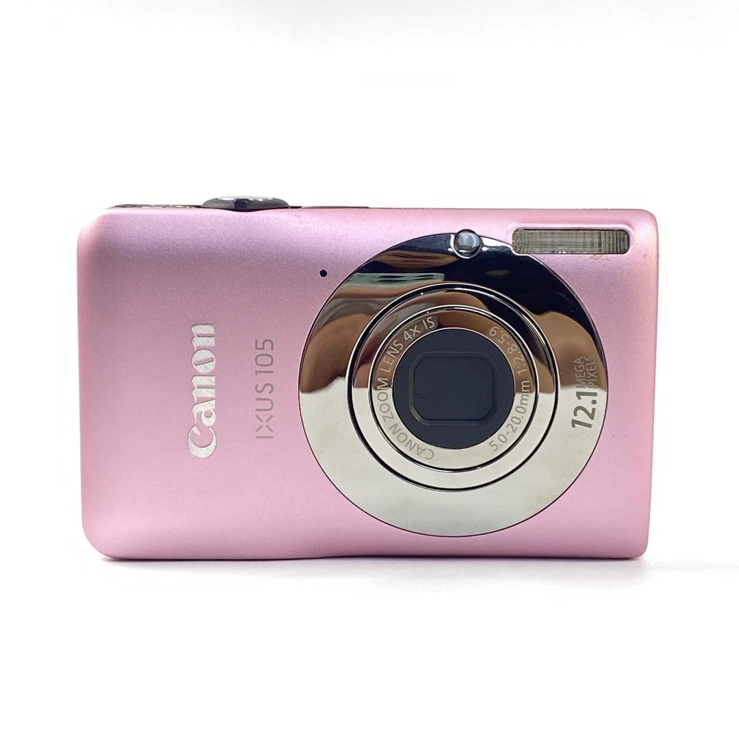 95新 Canon/佳能 ixus105粉色1210w像素4x光变ccd数码相机