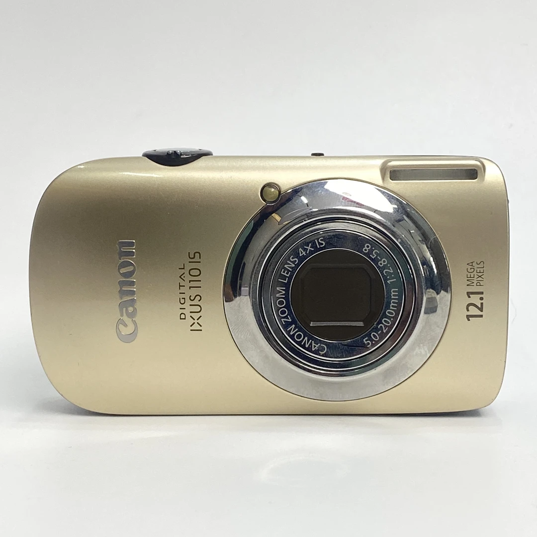 95新 Canon/佳能 ixus110金色1210w像素4x光变ccd数码相机