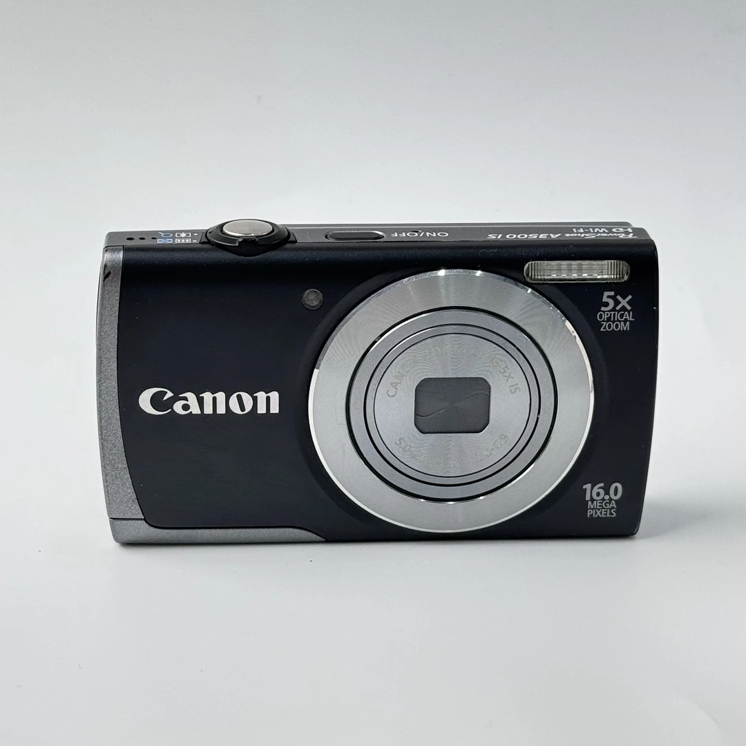95新 Canon/佳能 a3500黑色原盒1600万像素5倍变焦ccd数码相机