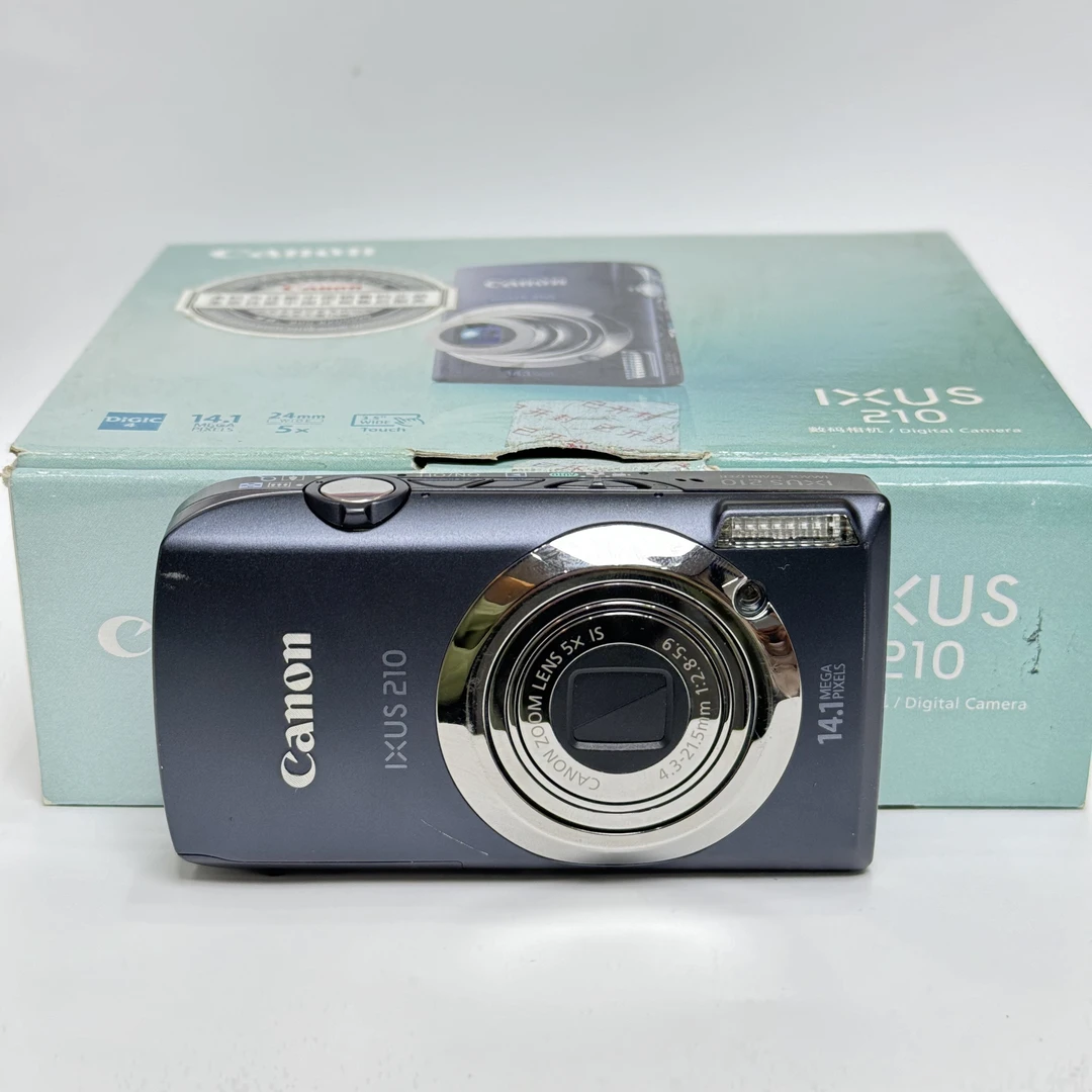 95新 Canon/佳能 ixus210小机皇原盒1410w像素5x光变ccd数码相机