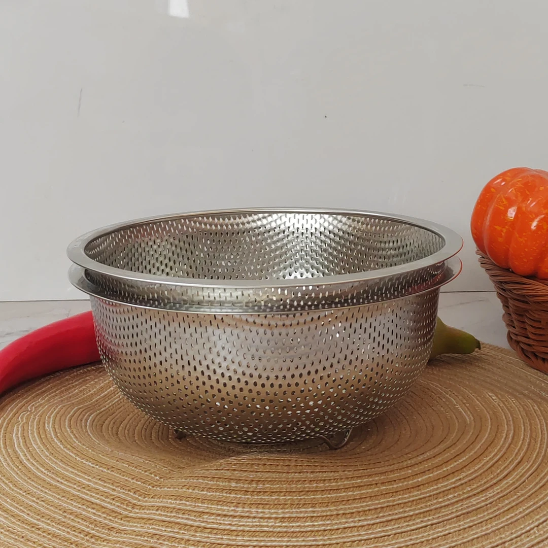 《老板专属》金壕森沥水篮304不锈钢（拍1发2）约19.5cm