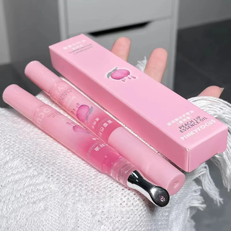 pinkyfocus熨斗唇部精华护唇油保湿滋润补水淡化唇纹唇蜜