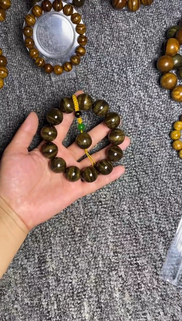 【闪购商品】阴沉木手串/手链1.8带花纹426