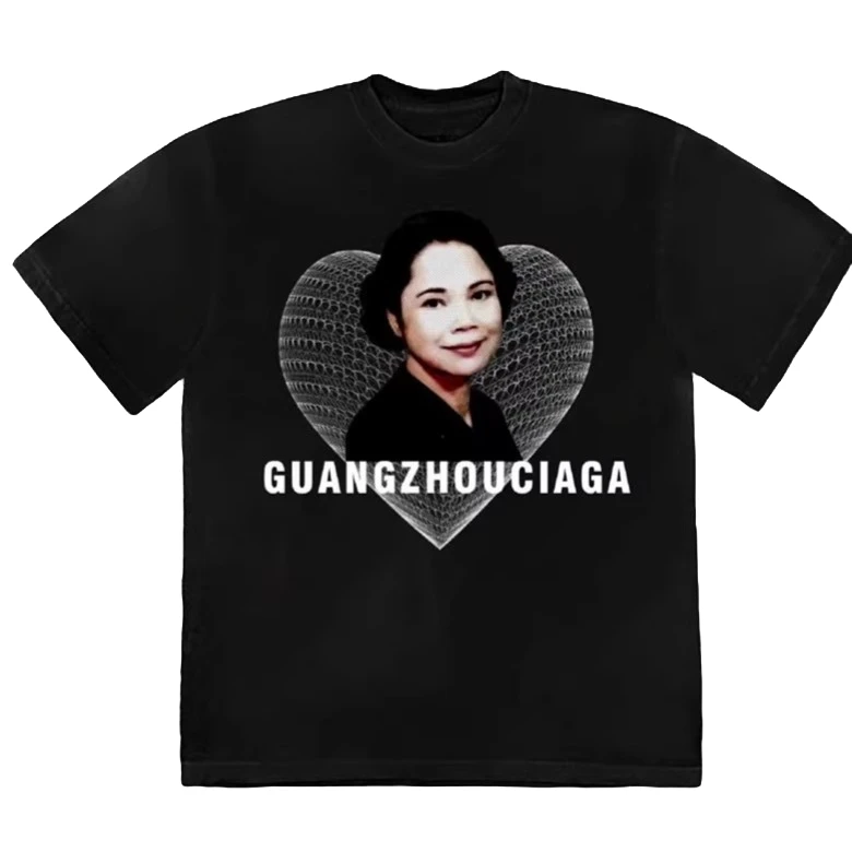 西关女神阿娇潮流设计男女夏季休闲宽松纯棉上衣百搭短袖圆领T恤