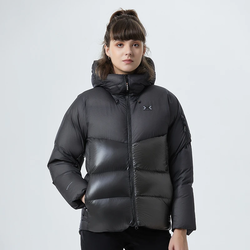 XBIONIC旷野连帽羽绒服850蓬拒水白鹅绒加厚保暖防风户外百搭女款