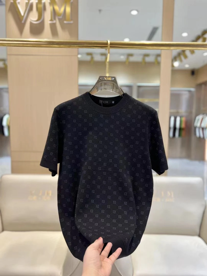 九九良品秋冬季针织短袖简欧休闲男士百搭针织衫毛衣