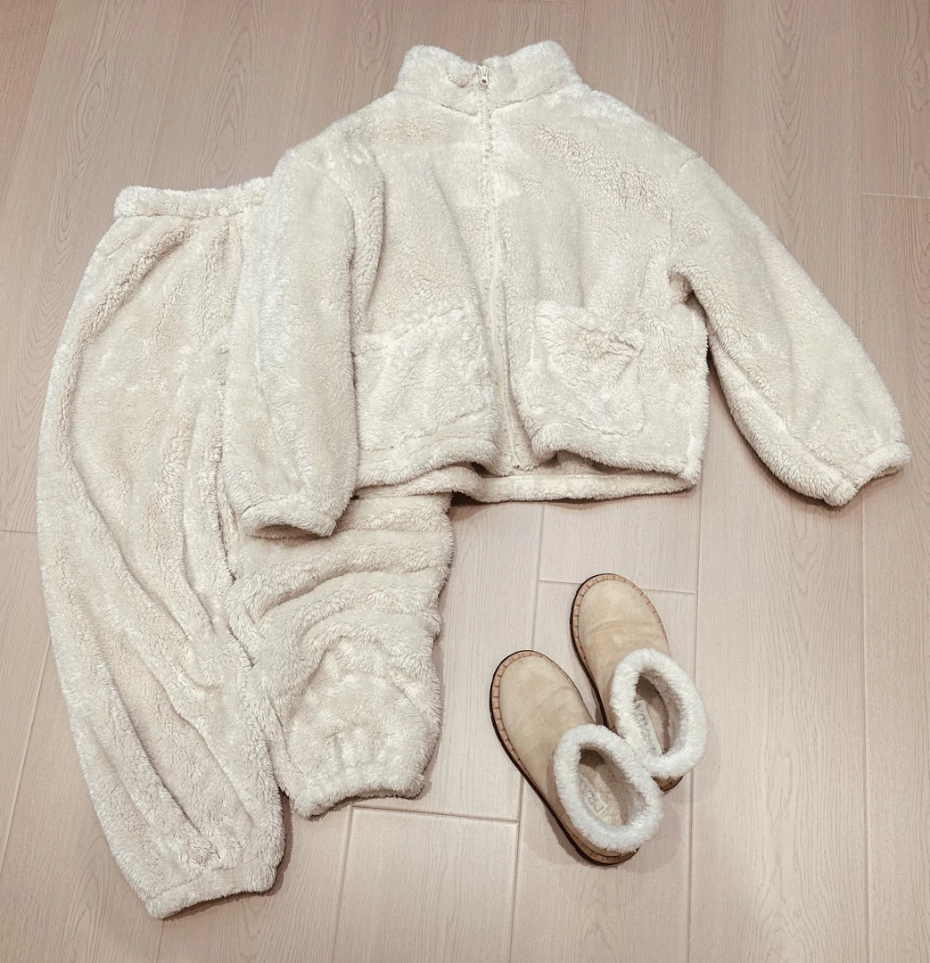 蜜地苏拉&5693新款家居服加厚保暖立领睡衣女士秋冬家居服两件套