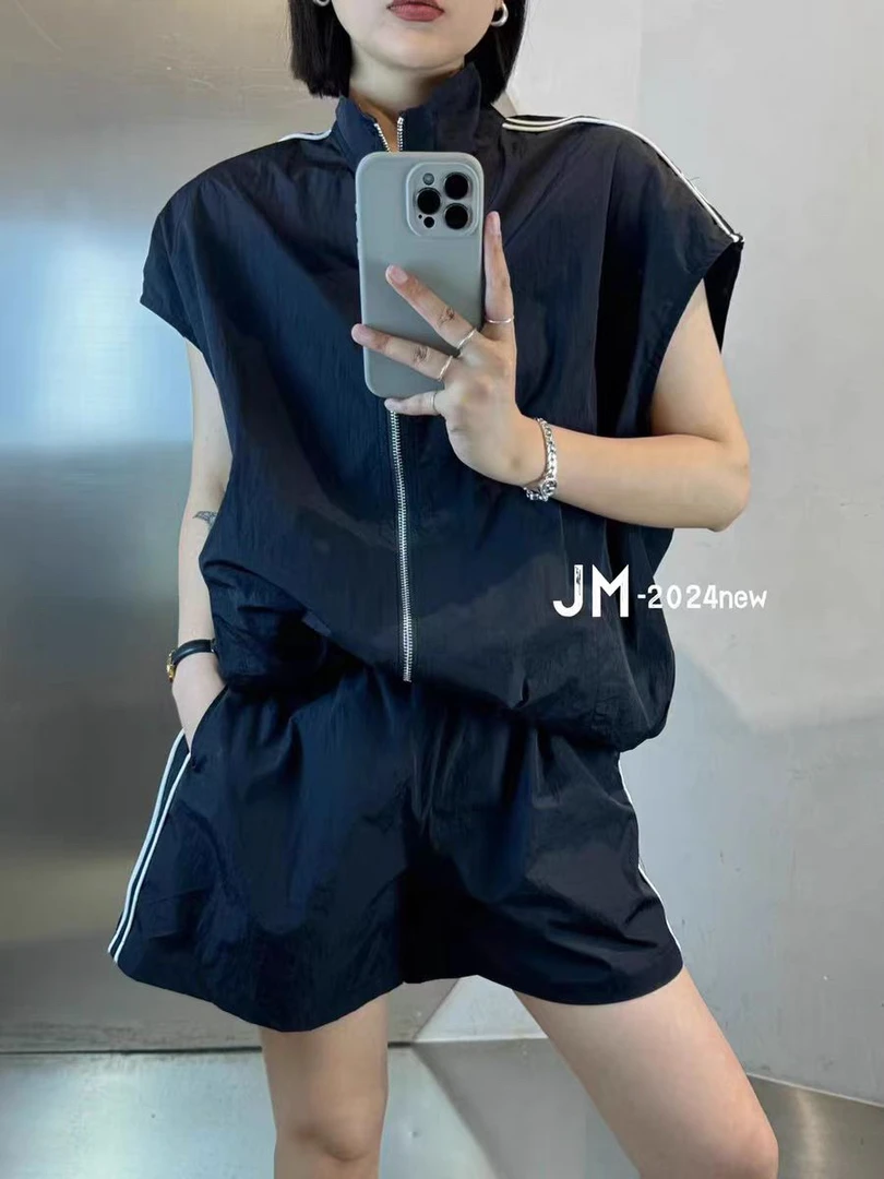 蜜地苏拉&3963新款套装边线两件套洋气休闲气质