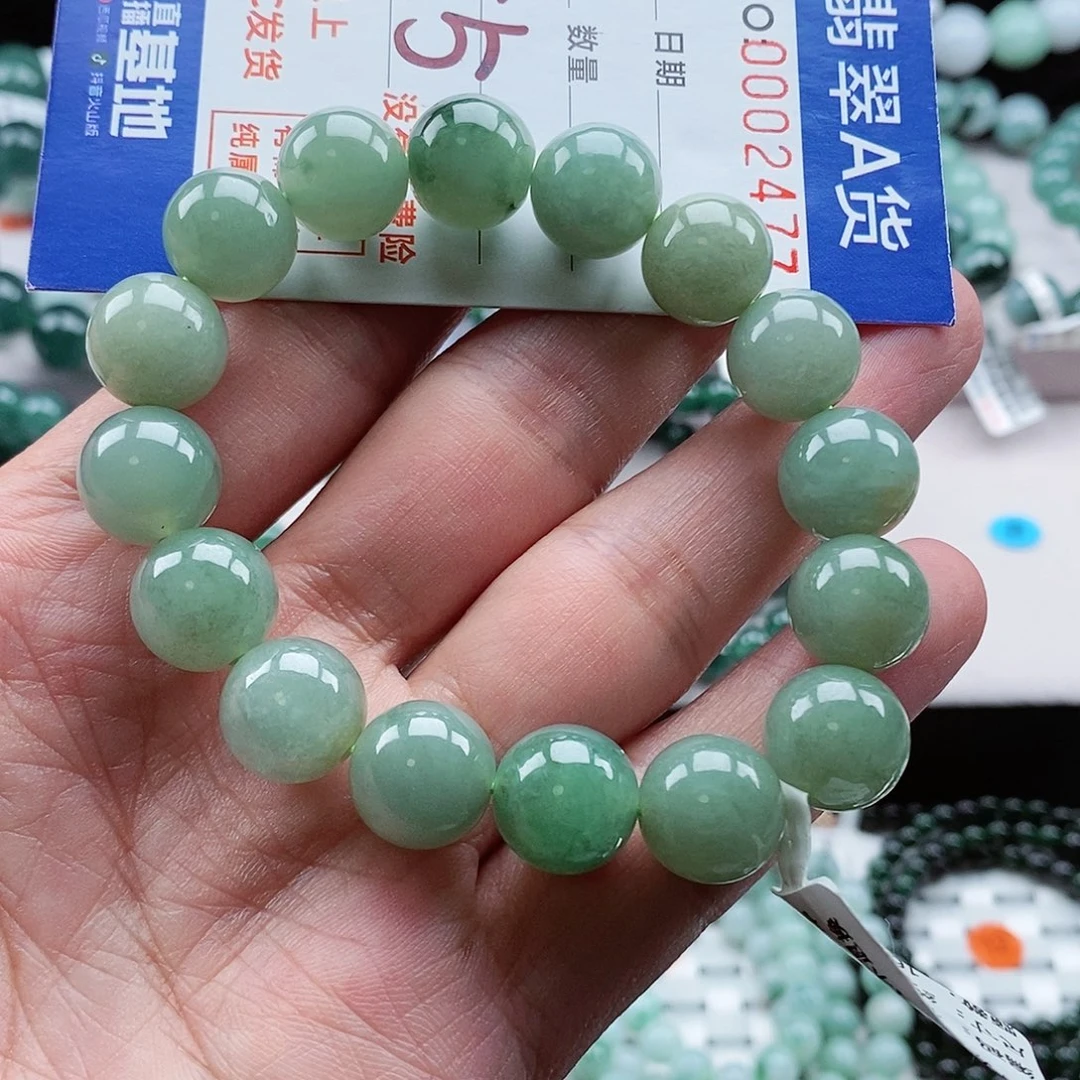 翡翠毛衣链未镶嵌