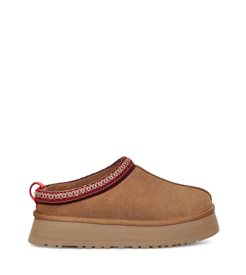 皮毛一体ugg拖鞋冬季厚底加绒雪地靴一脚蹬拖鞋羊毛保暖防滑拖鞋