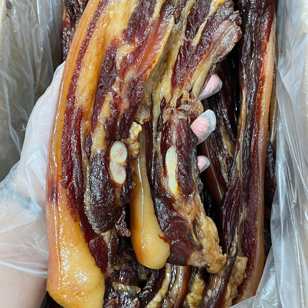 【跑山猪腊肉】五花腩口感爽脆肥而不腻