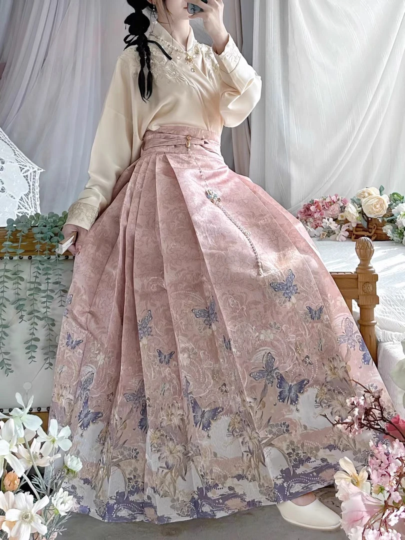 古风马面裙白菜汉服一号链接