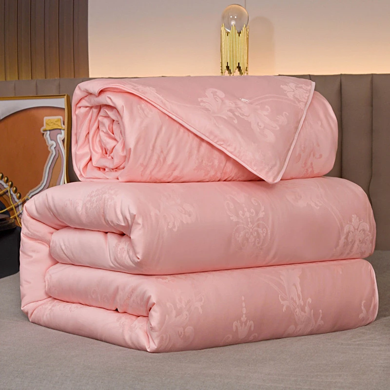 拉链二合一子母被蚕丝被春秋被冬被厚款柔软超柔手工秋冬被高档