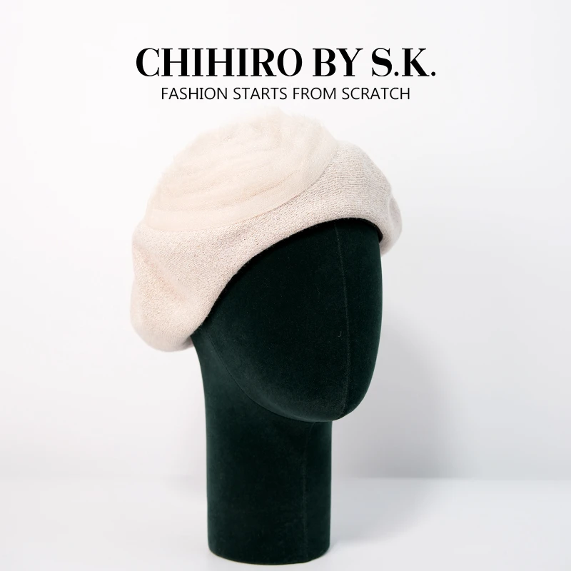 新帽馆达人专享  时尚玫瑰星空贝雷帽CA2BLF2028