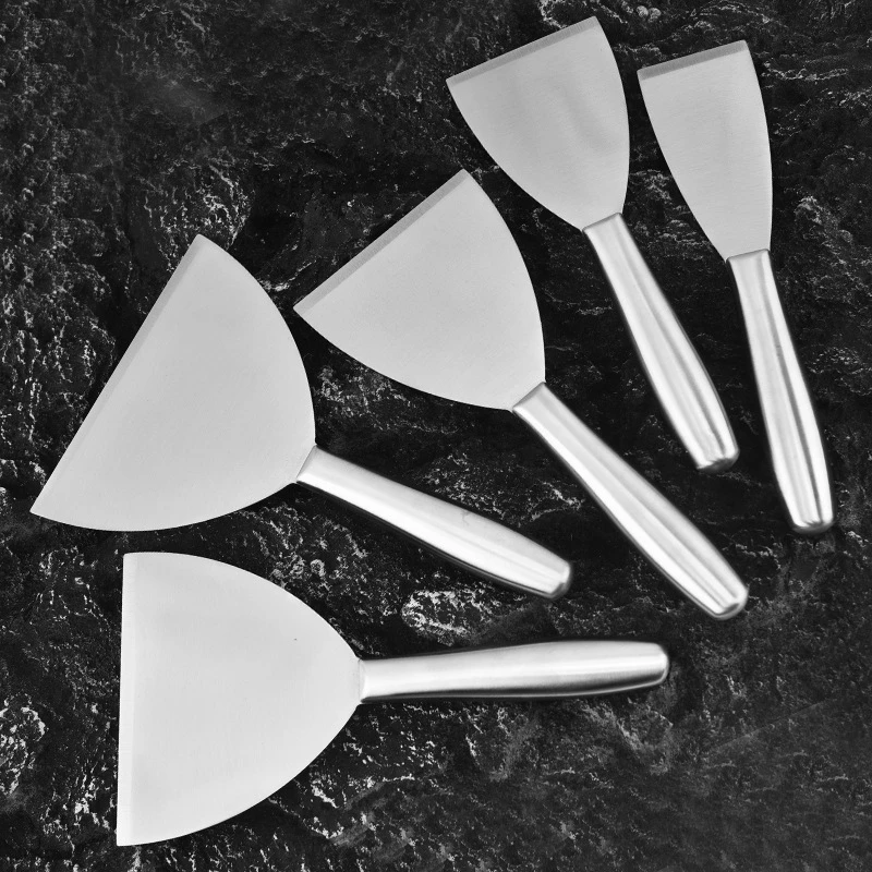 不锈钢一体油灰刀精品清洁铲刀批刀高弹腻子刀装修泥抹子油烟铲