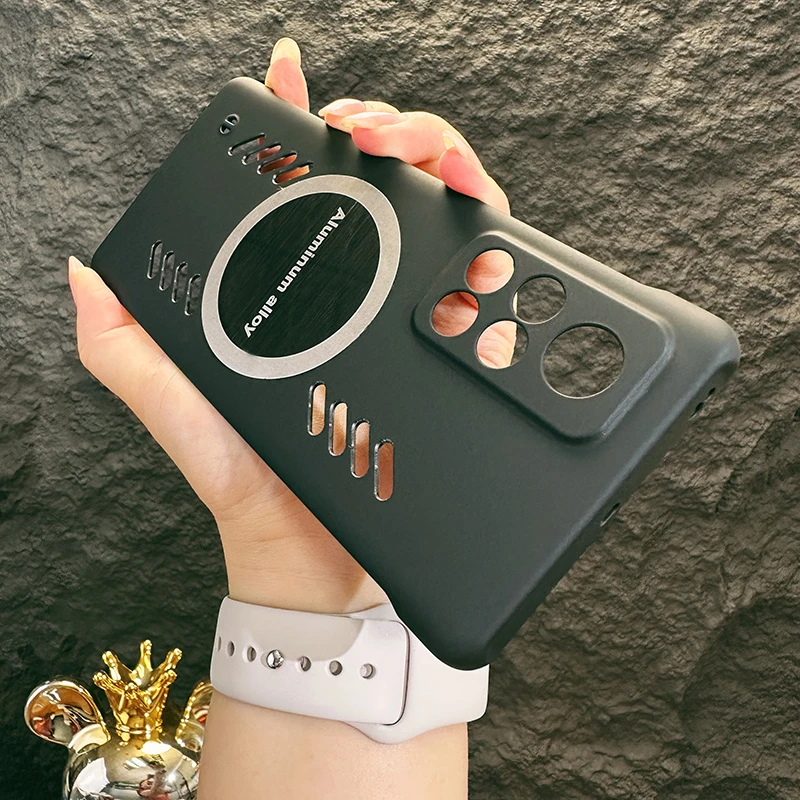 适用荣耀V40手机壳新款honor轻奢版V40套超薄散热磁吸高级简约男p