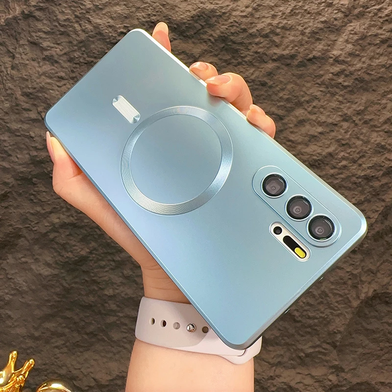 适用华为p30pro手机壳HUAWEI金属漆磁吸高级全新软壳男防摔保护套