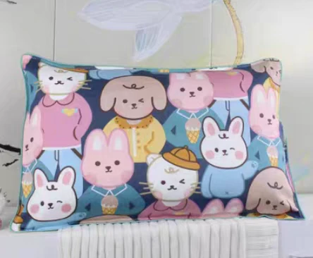 棉绸 1.45×2 米家居服睡衣防蚊裤夏凉被空调被夏天凉感布料兔子