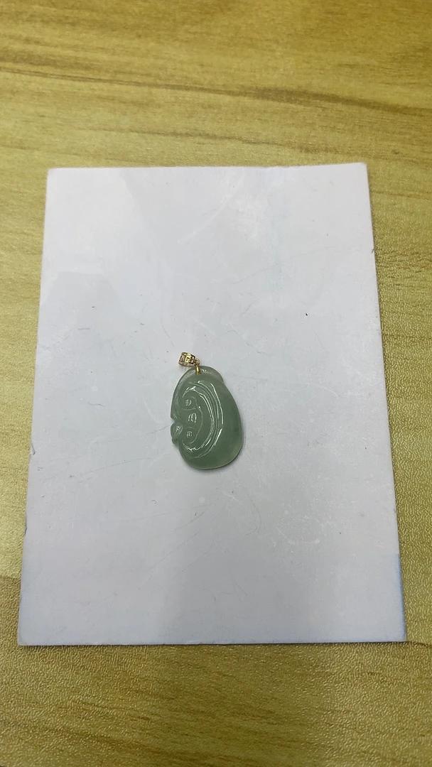 天然缅甸翡翠a货如意