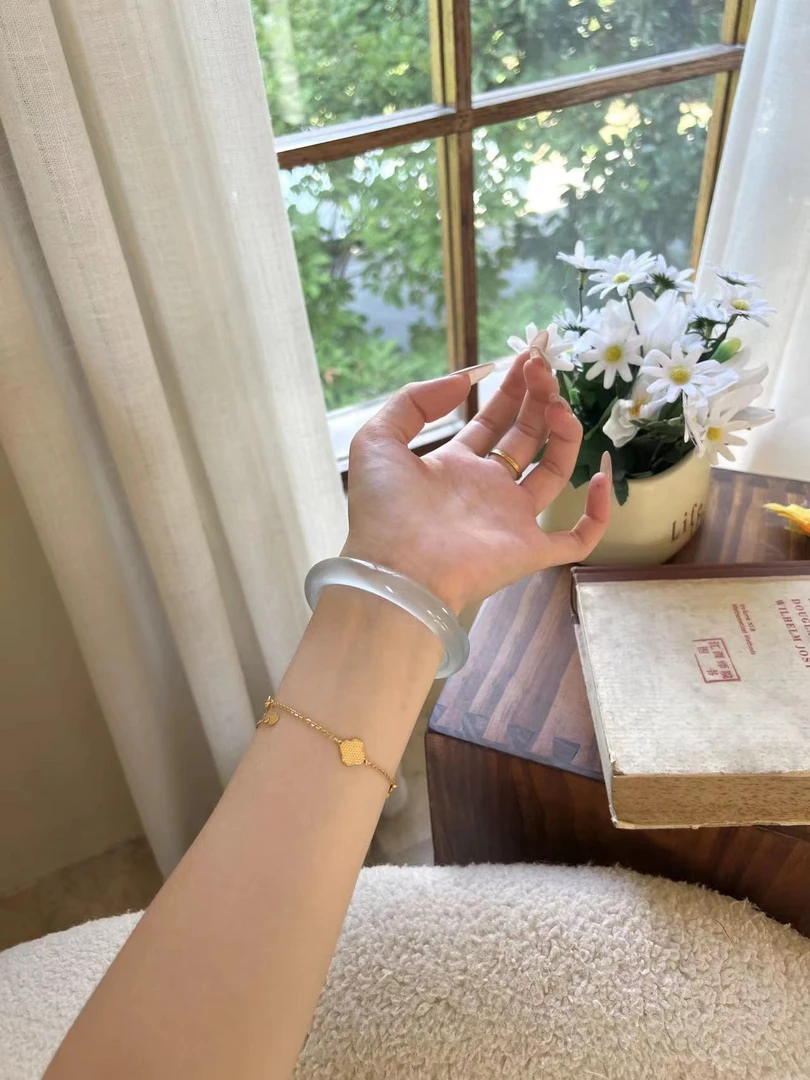 【冰冰蓝手镯】圈口齐全【有正圈有圆条】