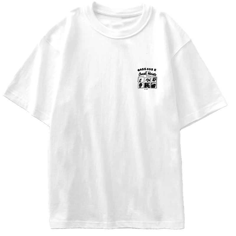 百搭情侣装夏季圆领印花三防短袖f106