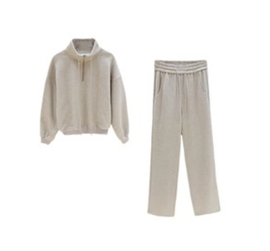 熙薇休闲套装【螓首蛾眉】2024早秋新款气质时尚两件套F6397