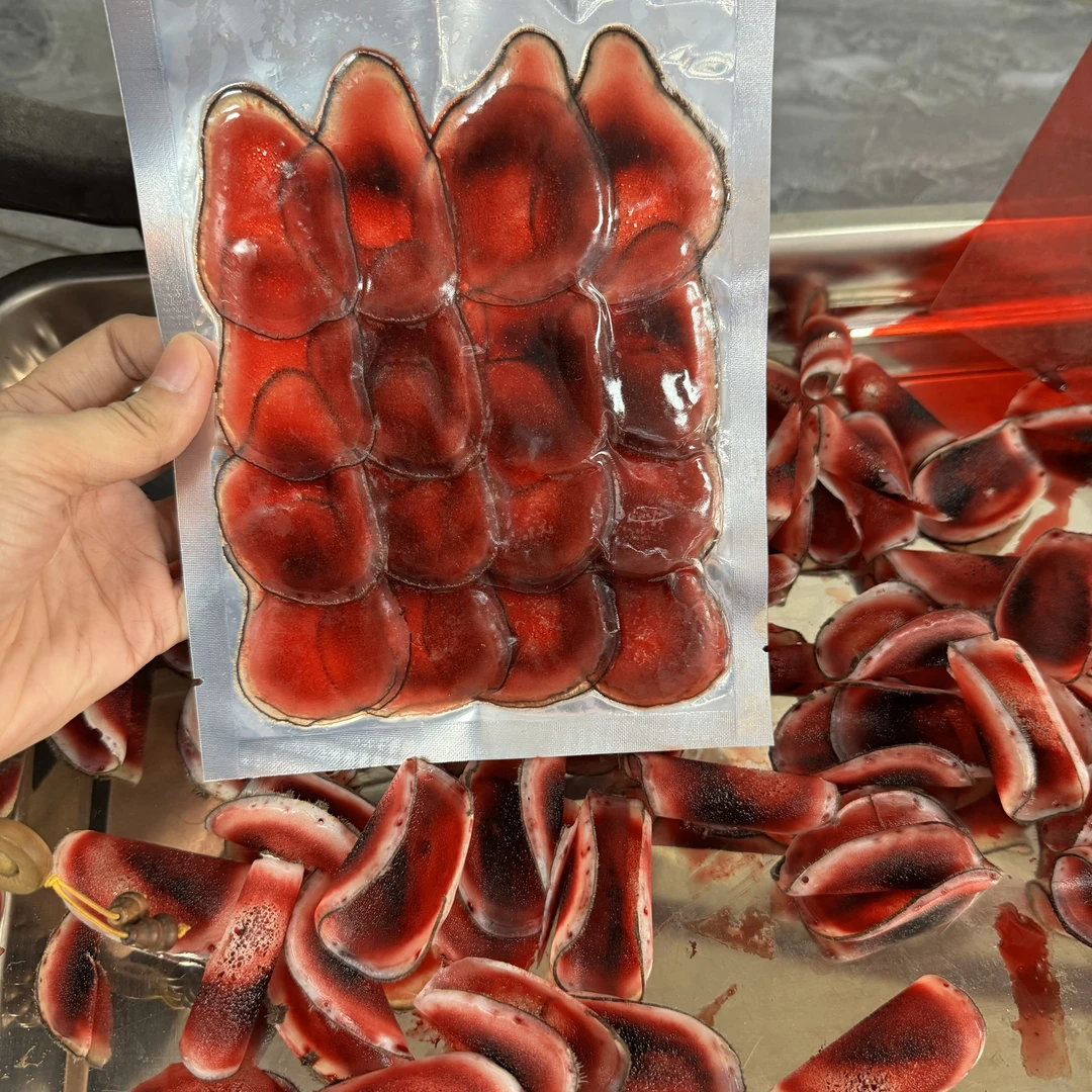 鲜鹿茸中段切片 新鲜鹿茸片 煲汤泡酒