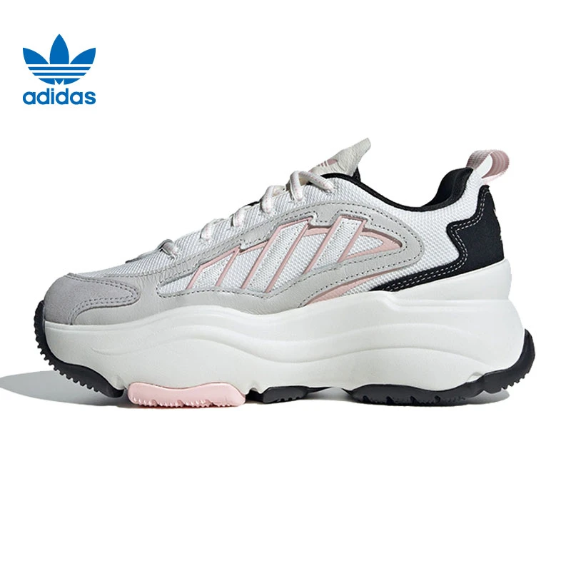 Adidas阿迪达斯三叶草女鞋OZGAIA复古运动鞋厚底老爹鞋IH3397