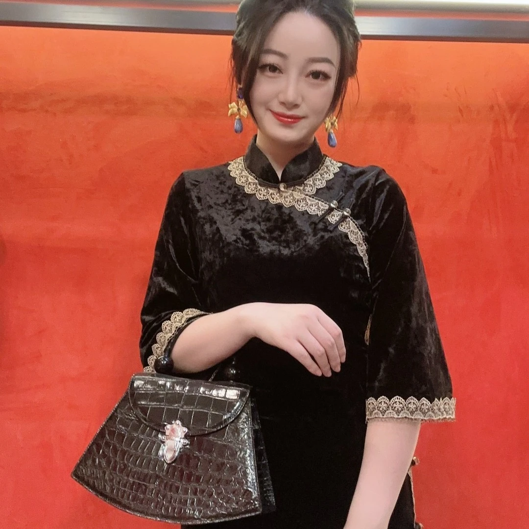 【LQ订制】手工打造真皮女士新款包鞍2