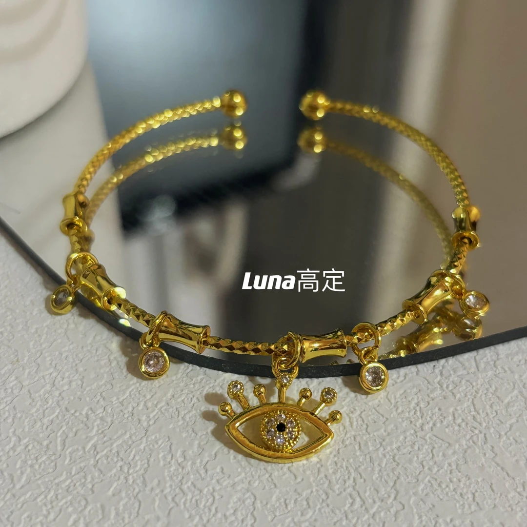 钛钢手链 Luna定制ins风轻奢高级感手镯