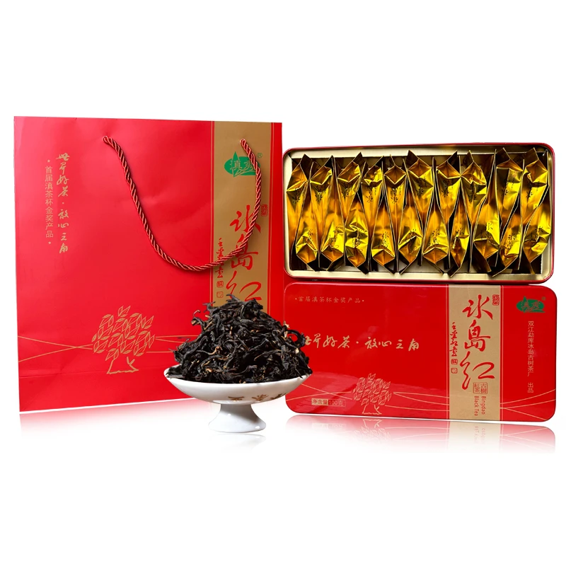冰岛老寨古树红茶 2023年头春茶 晒红工艺100克/盒