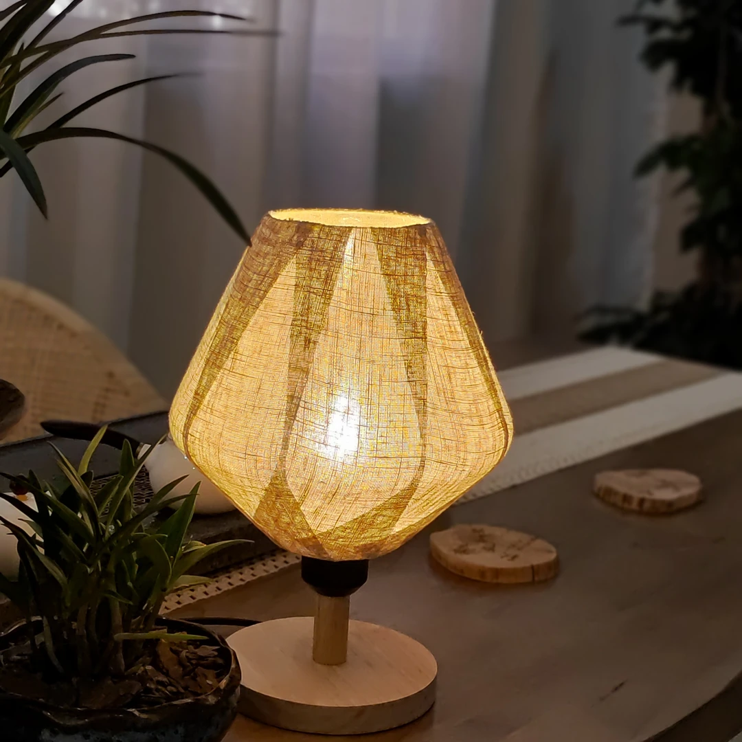艺术台灯复古装饰美式乡村风创意日式民宿床头台灯茶空间酒吧桌灯