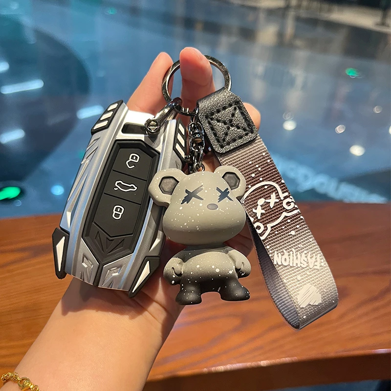 捷达vs5钥匙套2021/22款vs7全包一键启动19-21款va3个性壳包扣男