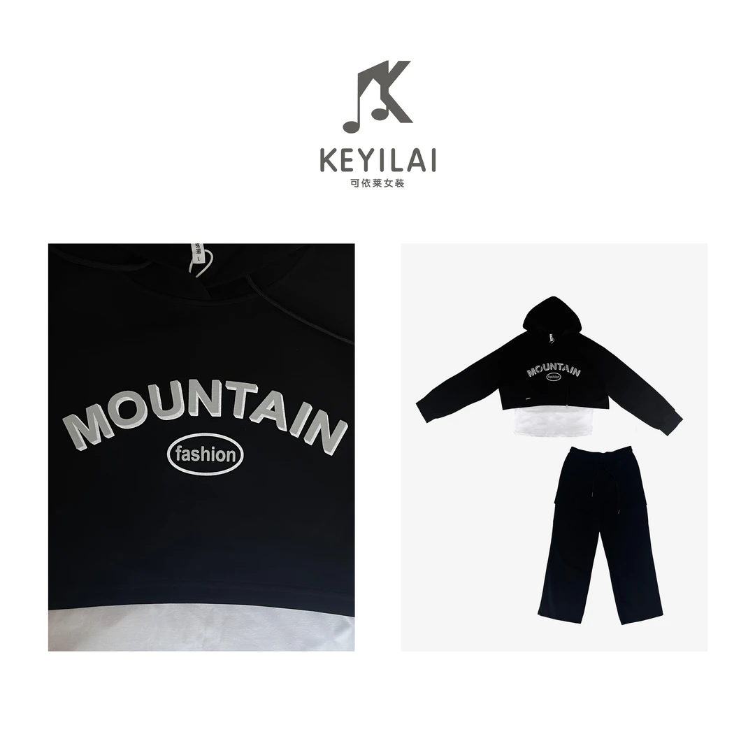 KYL可依莱时尚休闲春秋三件套装4C6K2102