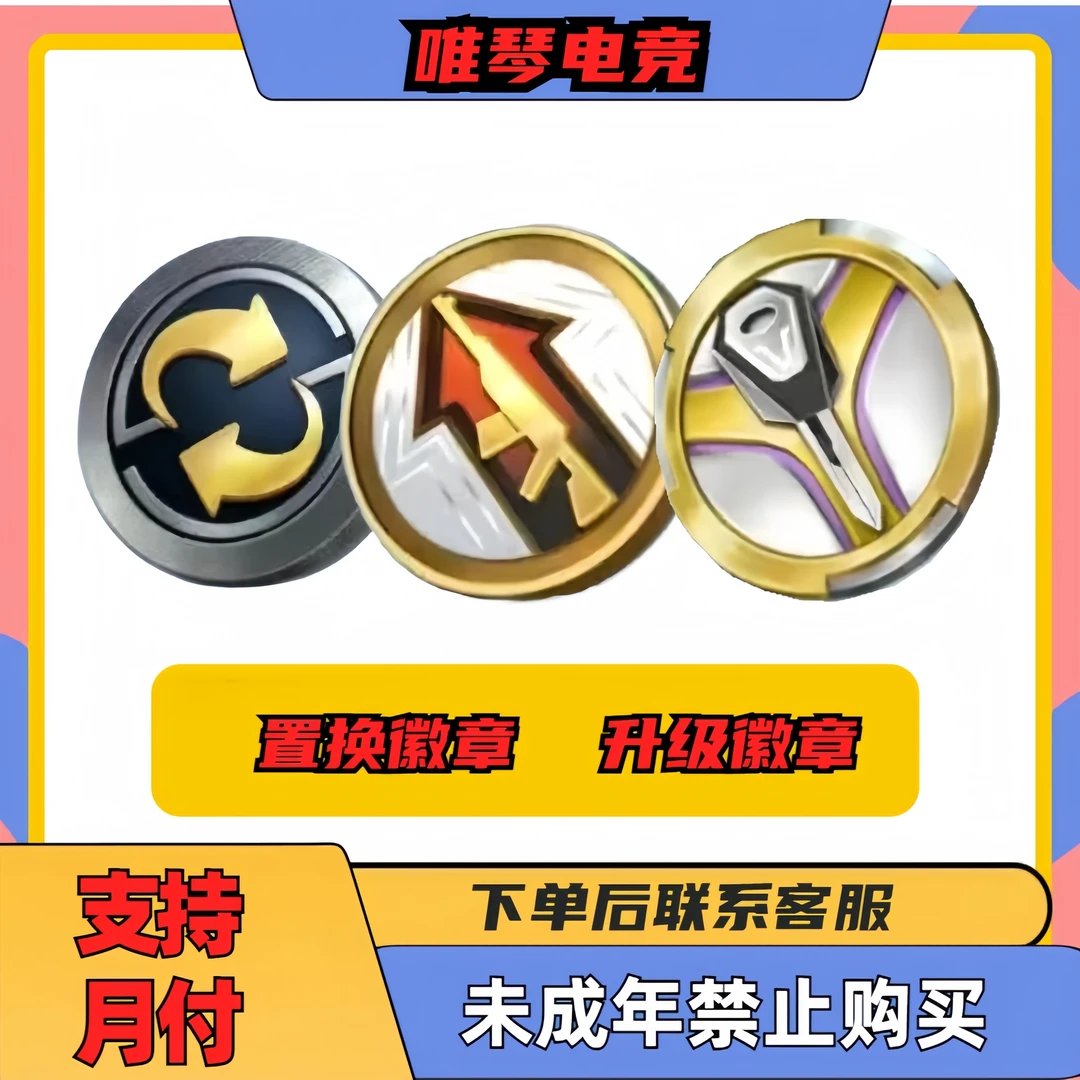 吃鸡游戏皮肤载具置换徽章载具升级徽章枪械升级徽章