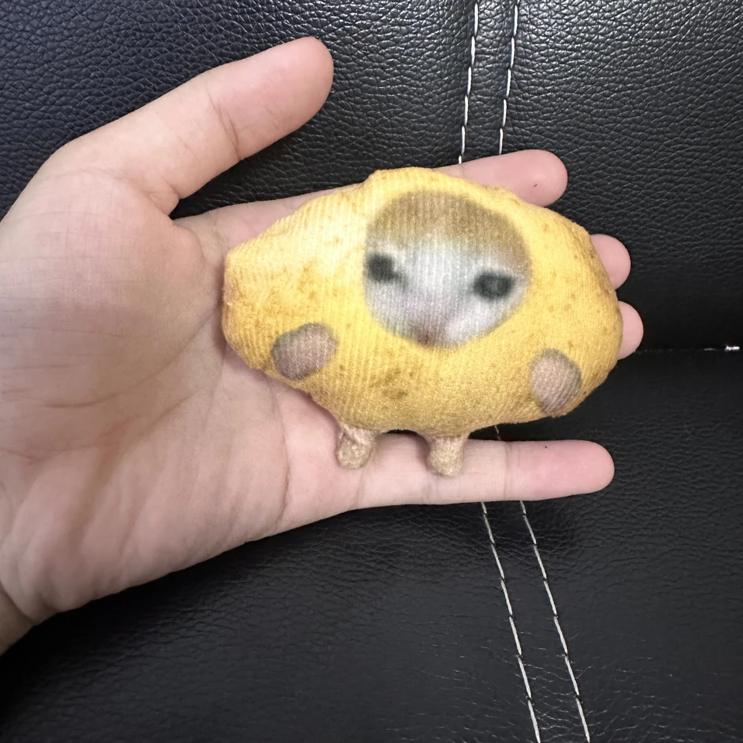 土豆猫猫吱吱响钥匙挂件创意生日礼物送闺蜜男朋友女朋友